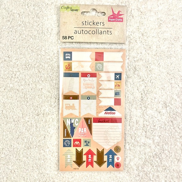 🏷️ daily monthly weekly planner stickers (58 total stickers) - Picture 1 of 12